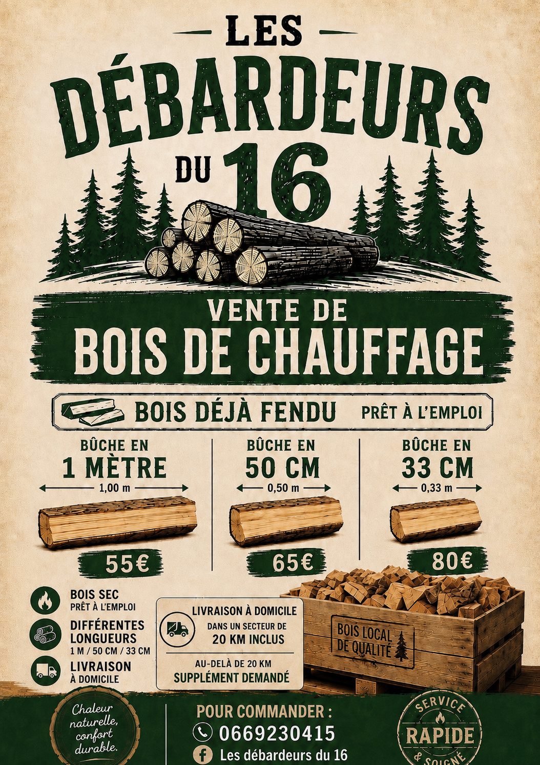 Bois de chauffage